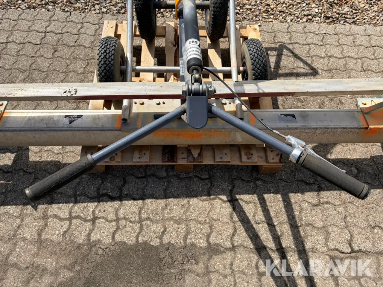 Billede 9 - Fliselægger og afrettervogn Baron Tile lifter Wagon