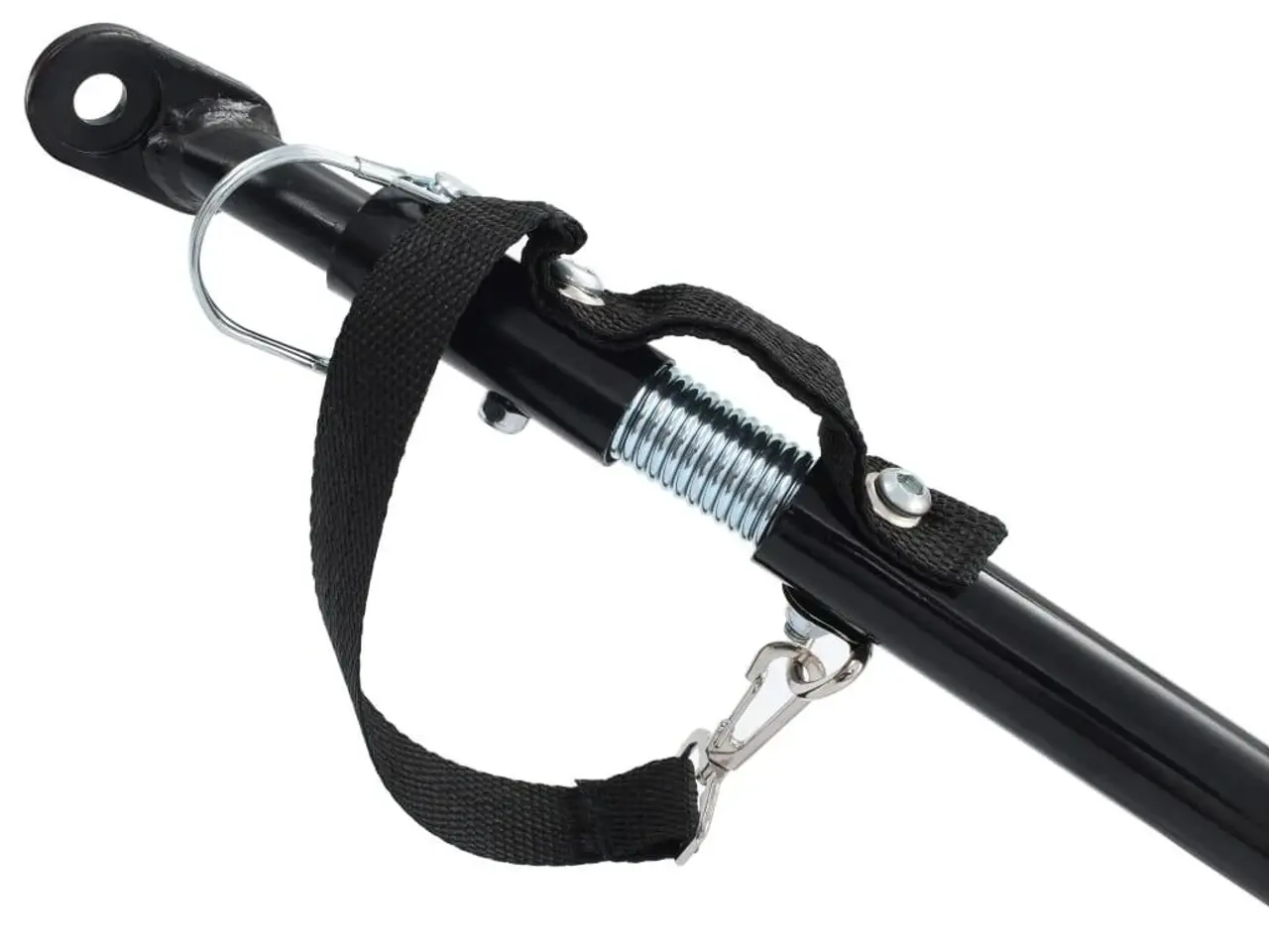 Billede 10 - Cykelanhænger 130 × 73 × 48,5 cm - stål, sort