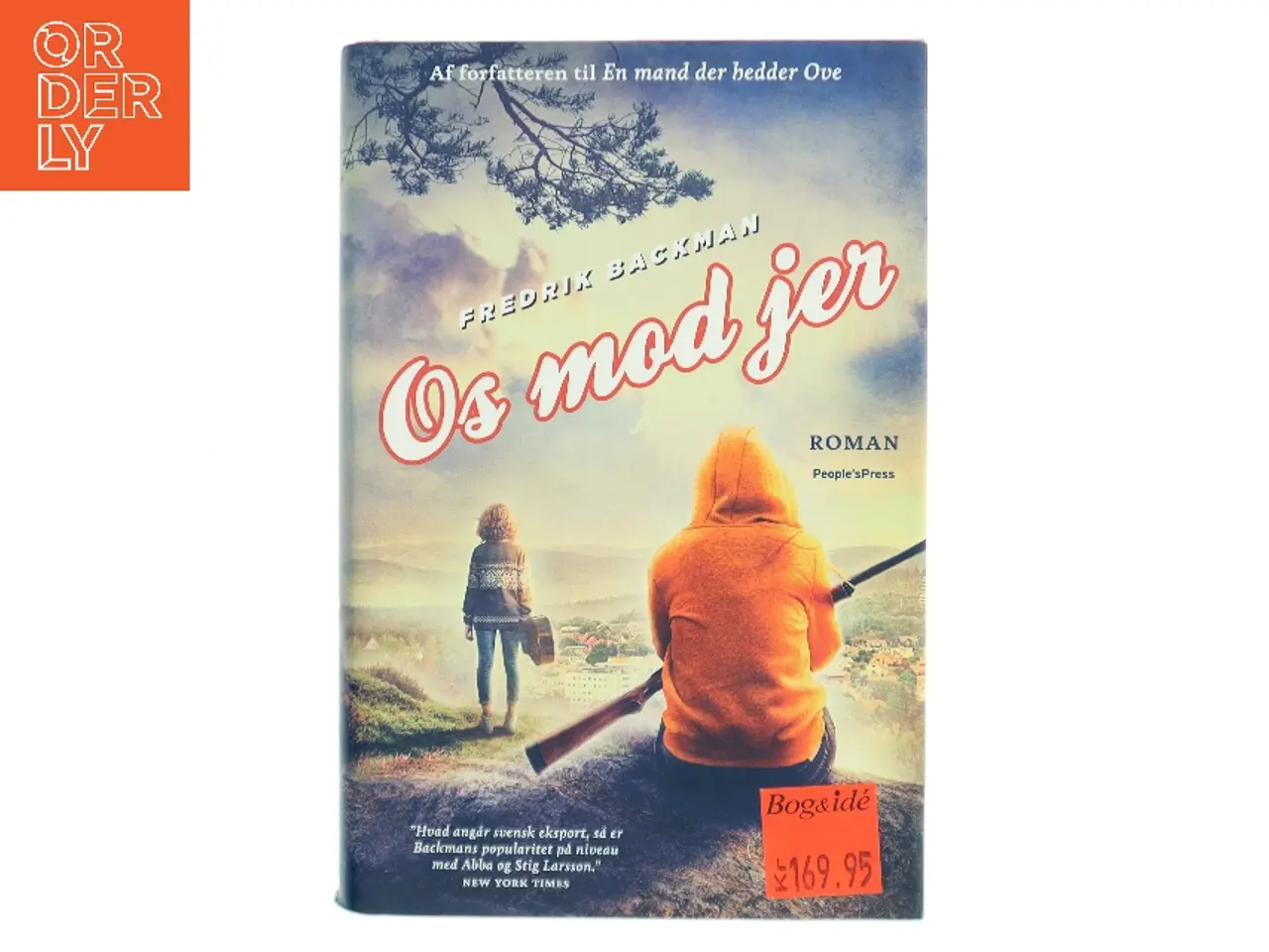 Billede 1 - Os mod jer : roman af Fredrik Backman (Bog)