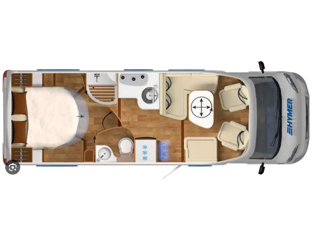 Billede 16 - 2018 - Hymer Tramp CL 698 60 Years Edition Hymer Tramp CL 698 60 Years Edition kan nu ses hos Camping-Specialisten