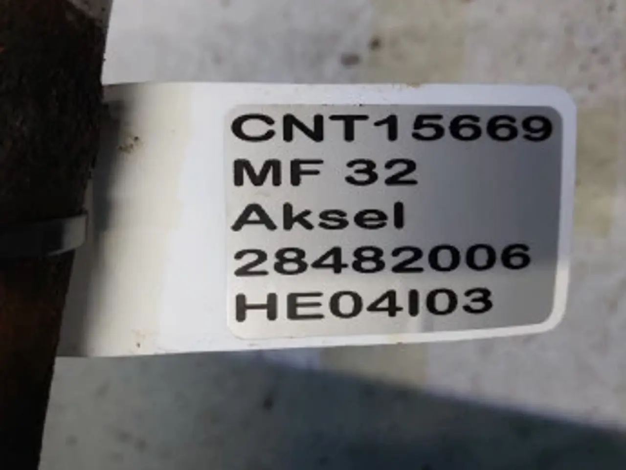 Billede 10 - Massey Ferguson 32 Aksel 28482006