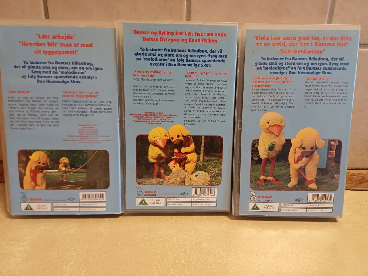 Billede 4 - Bamses Billedbog VHS samling børnefilm
