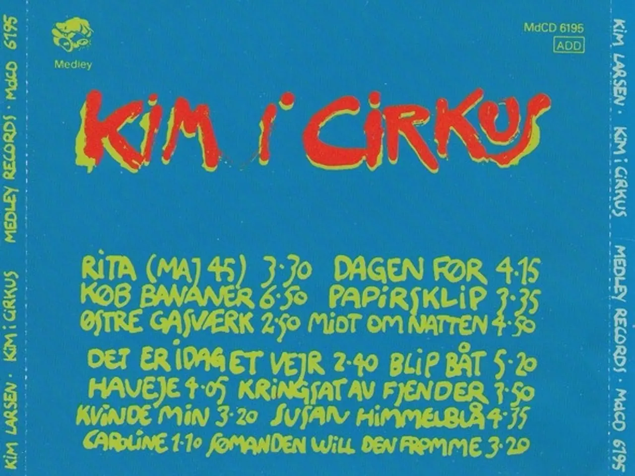 Billede 2 - Kim Larsen – Kim I Cirkus – CD