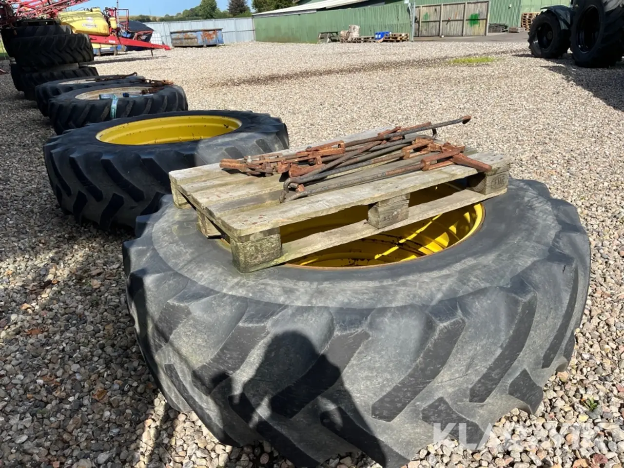 Billede 3 - Dæk Goodyear Super traction 2 styk