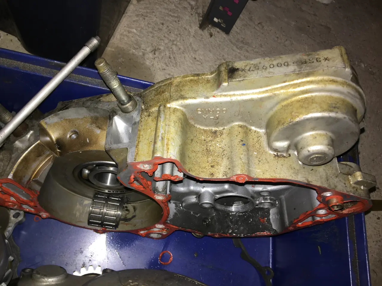 Billede 2 - Yamaha YZ250 1990 motor dele