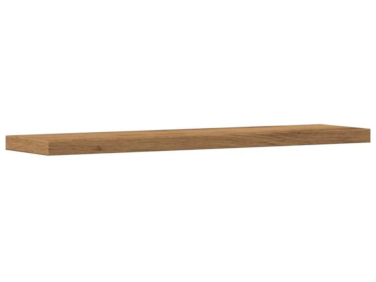 Billede 4 - Væghylder 4 stk. 40×10×1,5 cm i konstrueret træ - kunsteg