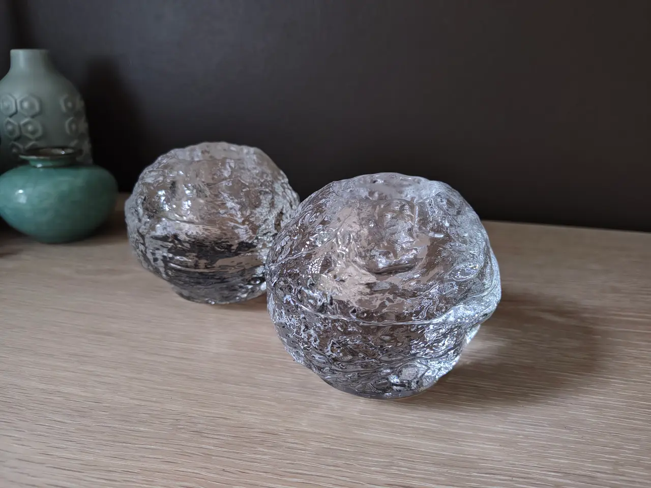 Billede 4 - Flotte Kosta Boda Snowball lysestager