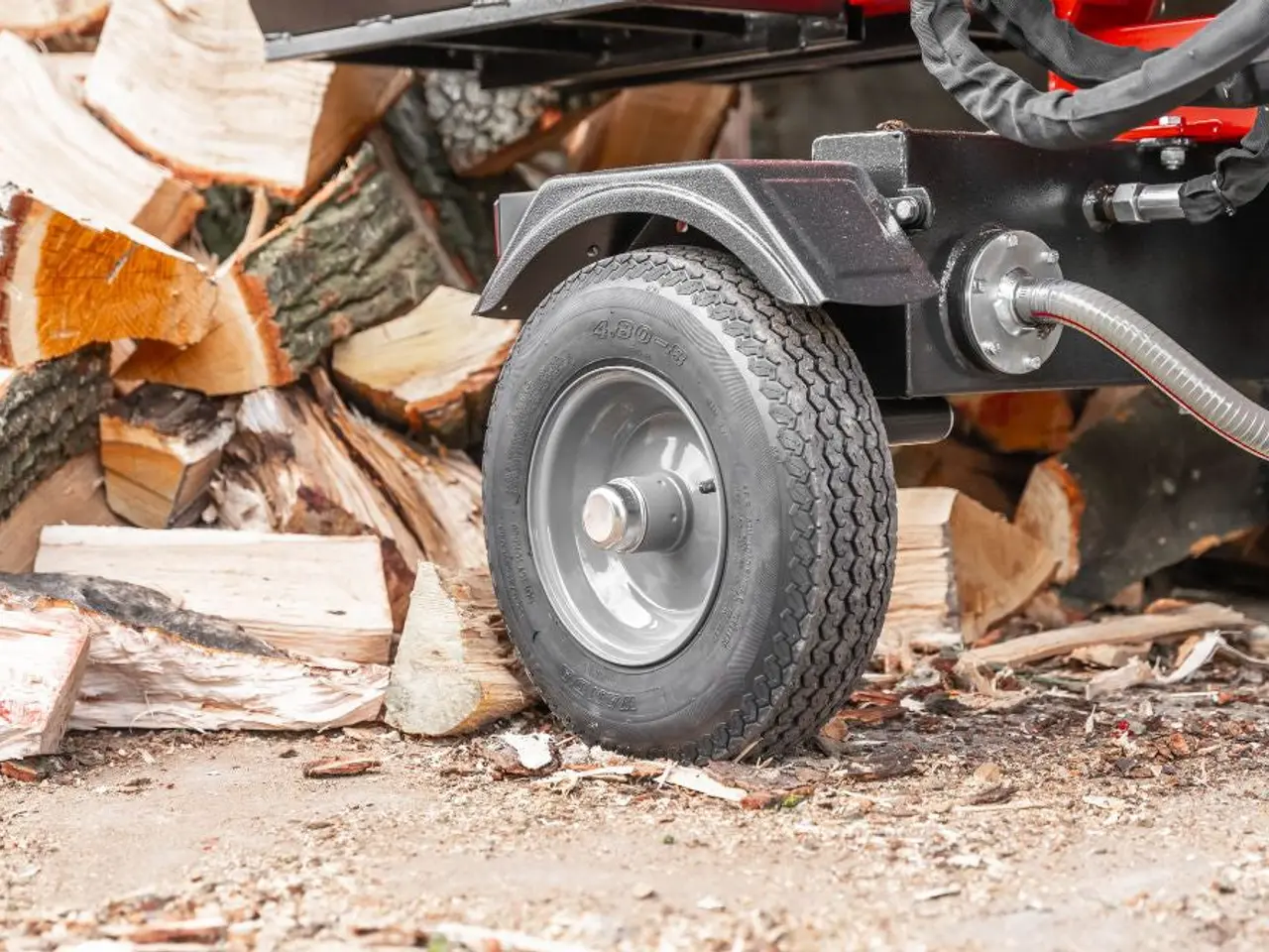 Billede 10 - WoodMaster CWM22B – 22 ton benzin brændekløver (vandret)