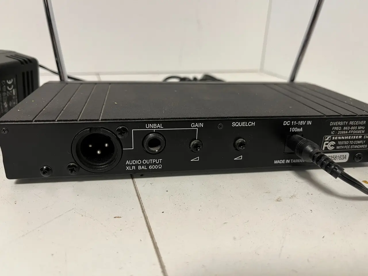 Billede 7 - Sennheiser FreePORT EM 1 Wireless Receiver 863-865