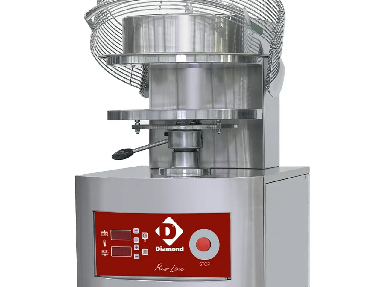 Billede 2 - Industri Pizzapresser Ø 450 mm – Rustfrit Stål