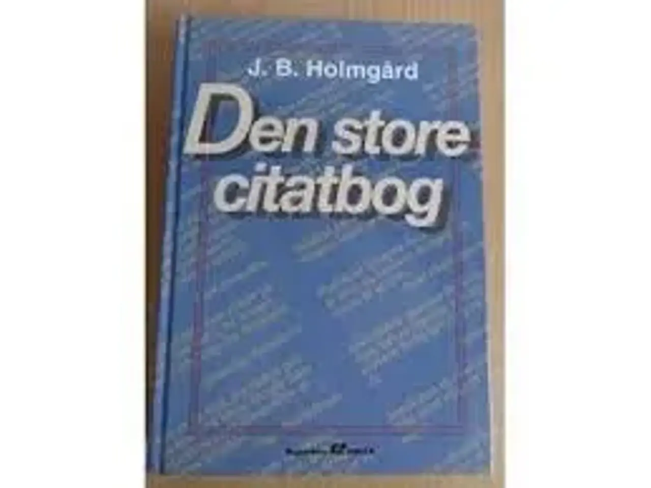 Billede 1 - Den store citatbog