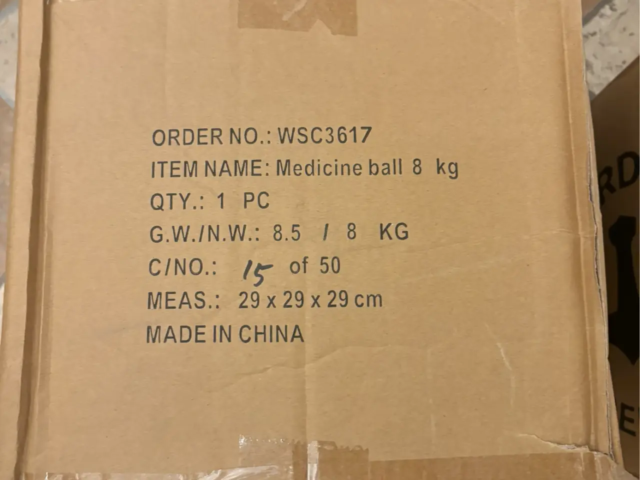 Billede 4 - Medicin bold 8 kg