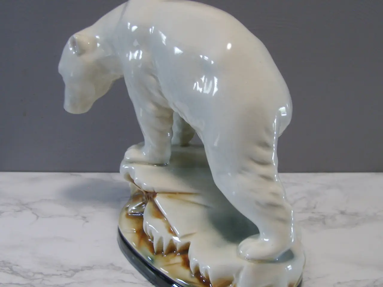 Billede 6 - Stor isbjørn af porcelæn