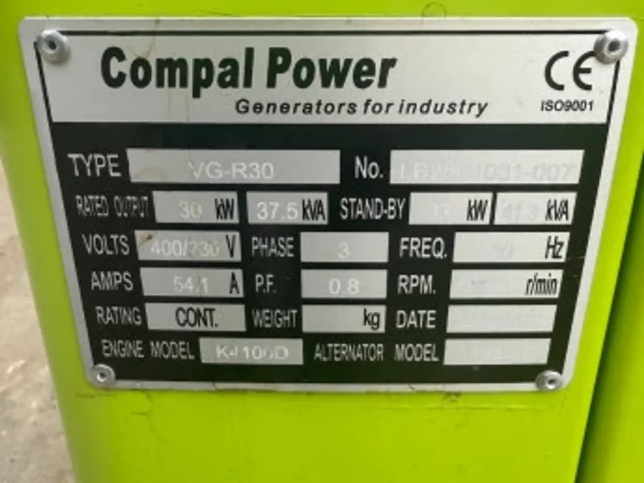 Billede 5 - 30kw generator