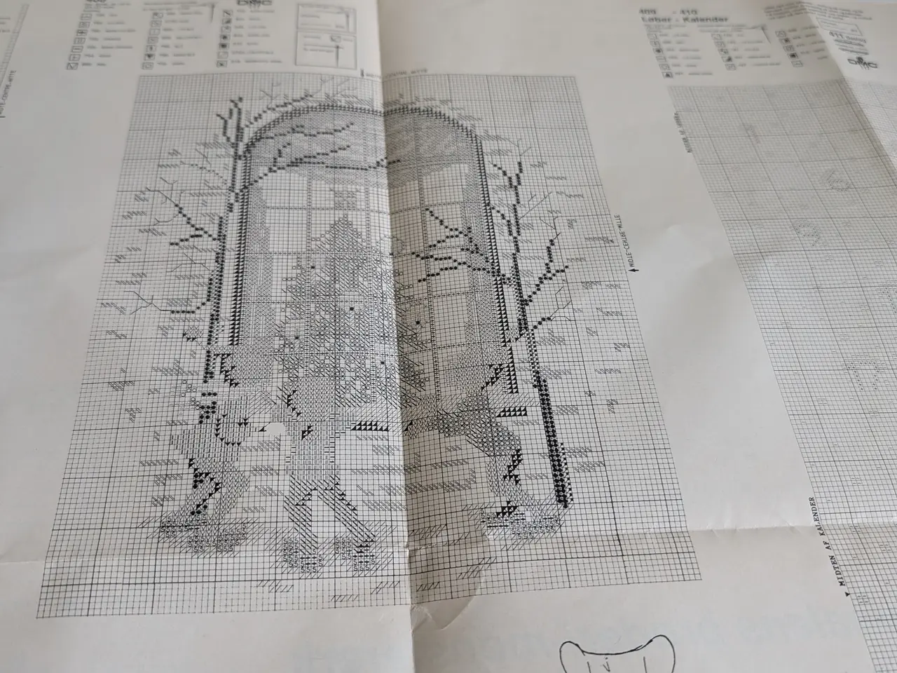 Billede 7 - Mønsterark fra Familie Journal nr 40/96 broderi
