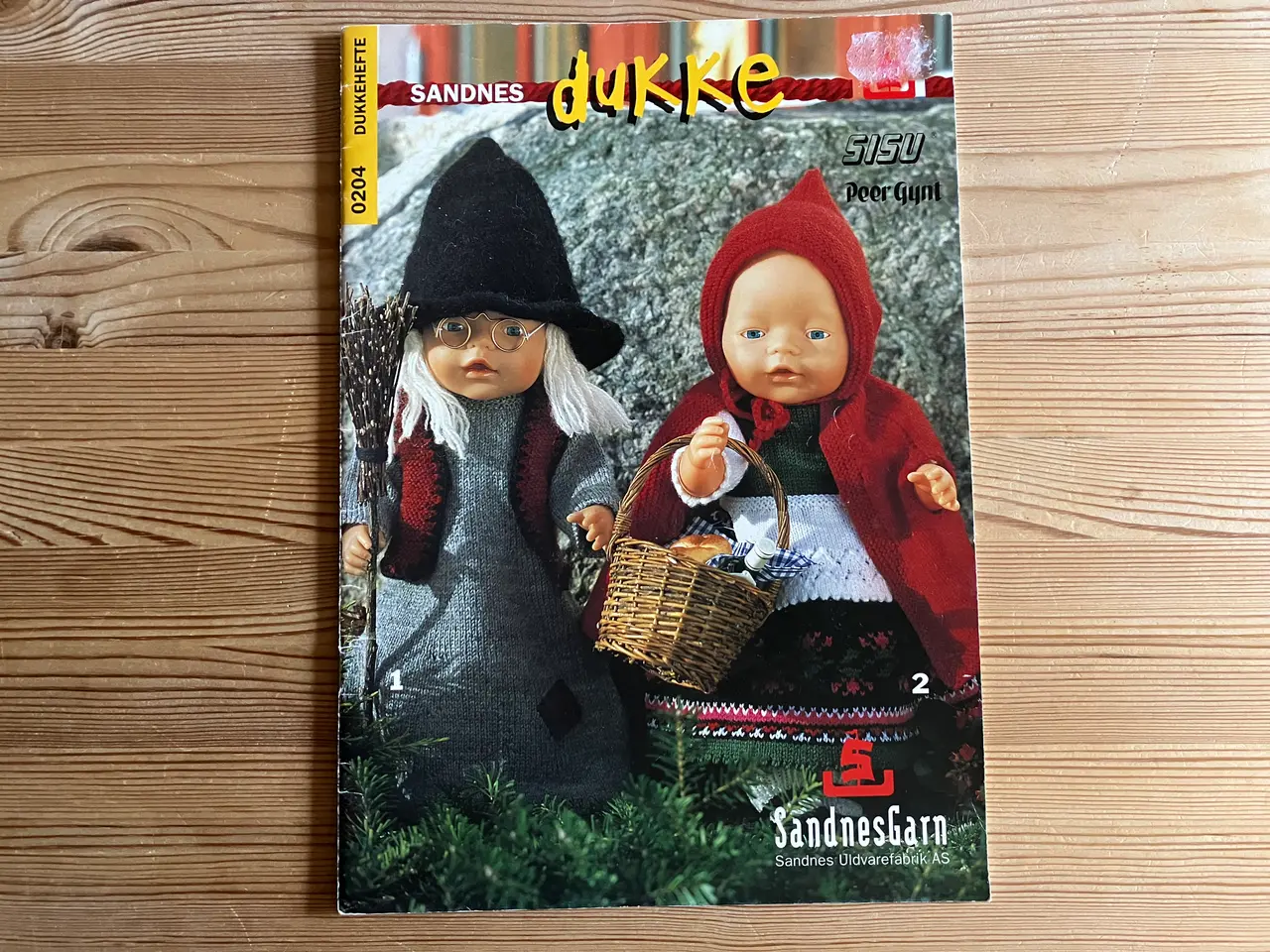 Billede 2 - 2 Sandnes Babyborn dukkehæfter, nr. 204 og nr. 306