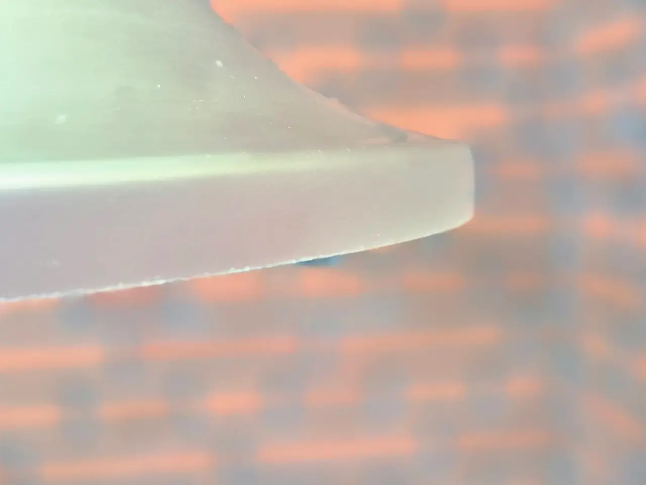 Billede 10 - Flot retrolampe i gråtonet glas
