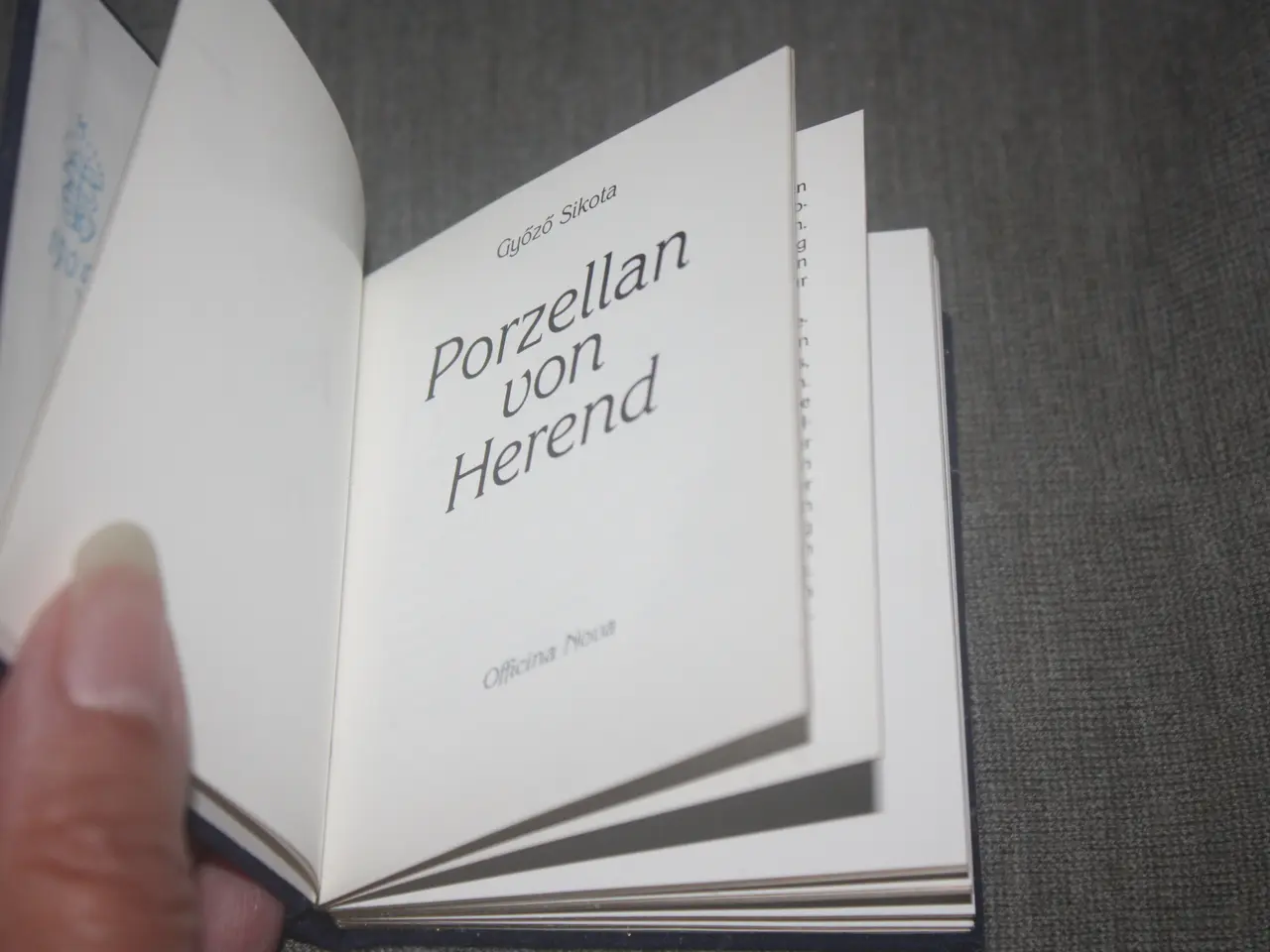 Billede 4 - Porzellan von Herend 7,8 cm x 6,8 cm