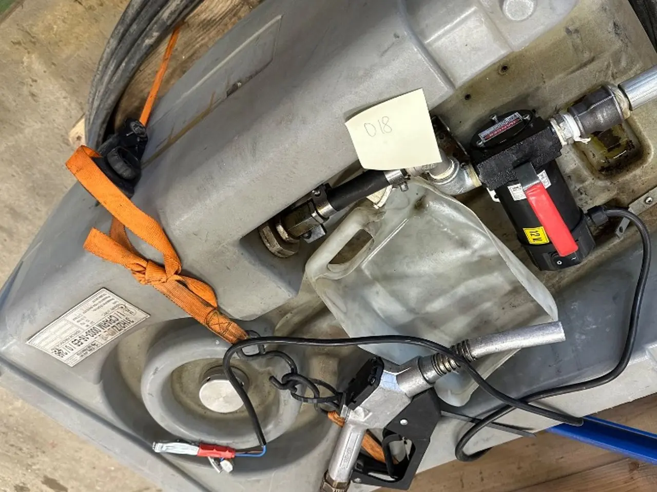 Billede 2 - Diesel tank med pumpe
