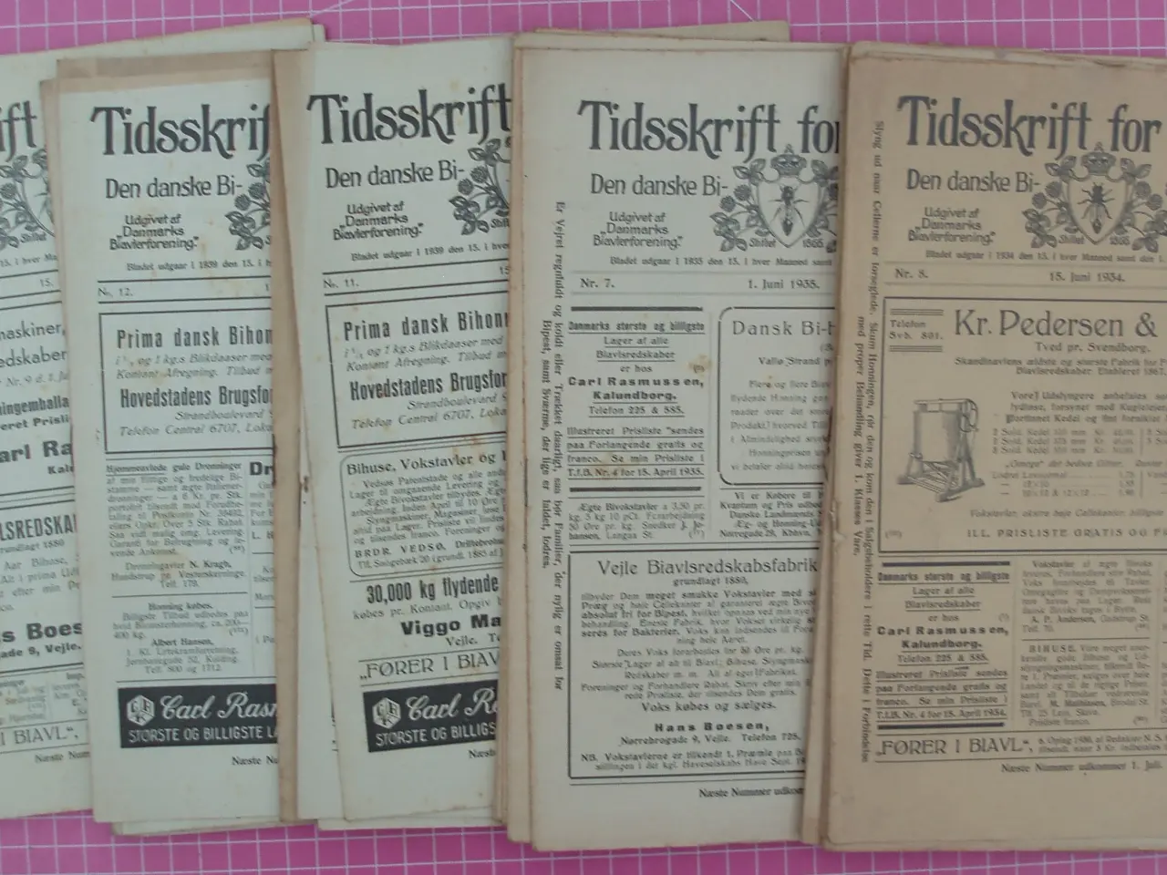 Billede 1 - Tidskrift for Biavl