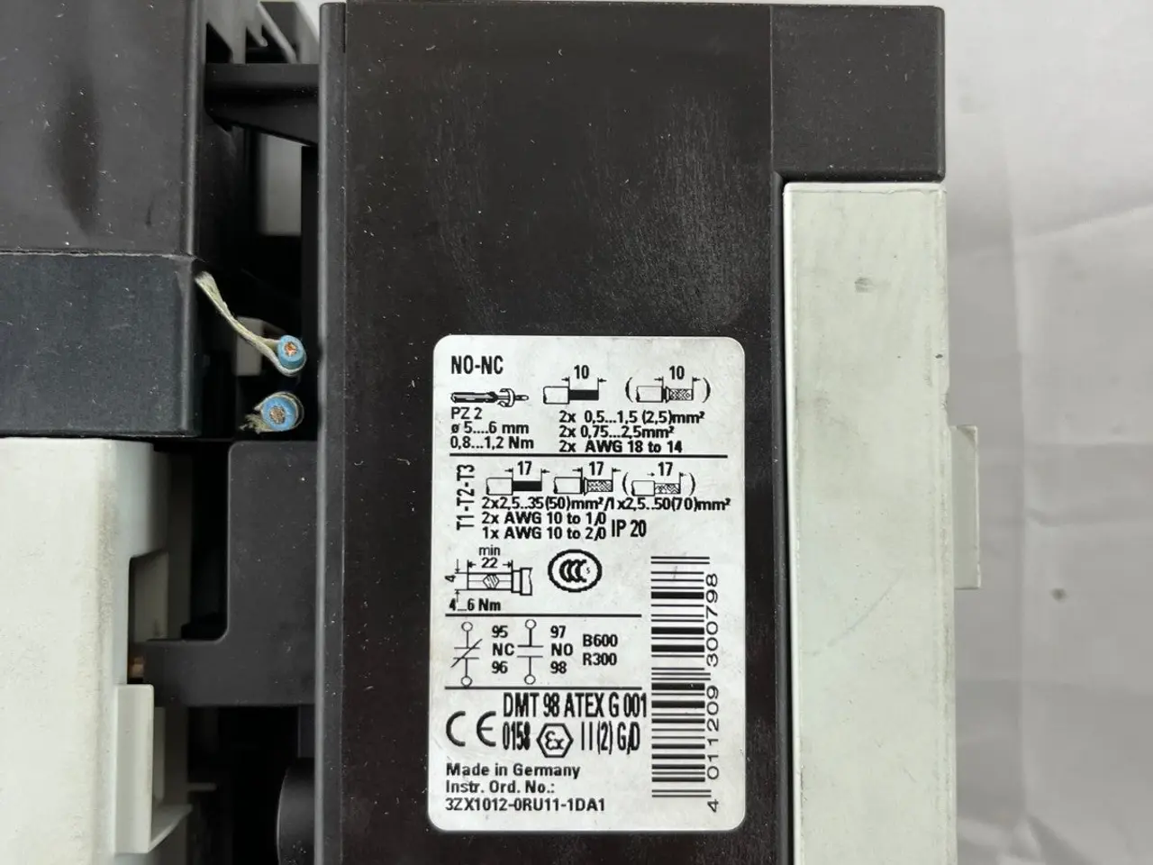 Billede 8 - Siemens 3RT1044-1AP00 kontaktor + 3RU1146-4MB0 65A