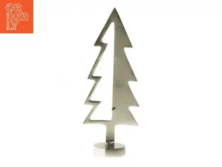 Metal juletræ dekoration (str. 15,5 cm)