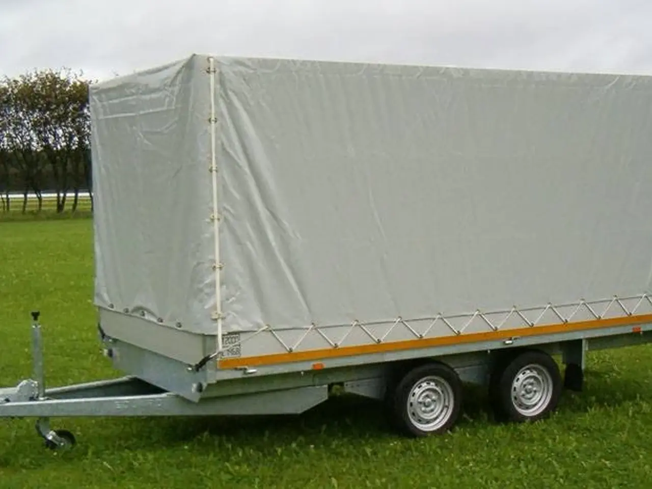 Billede 3 - Høj presenning til Eduard 4022 trailer