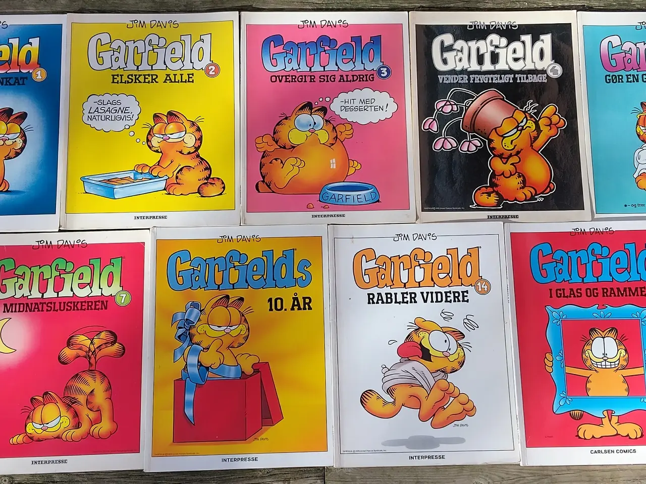 Billede 1 - 10 Stk. Garfield