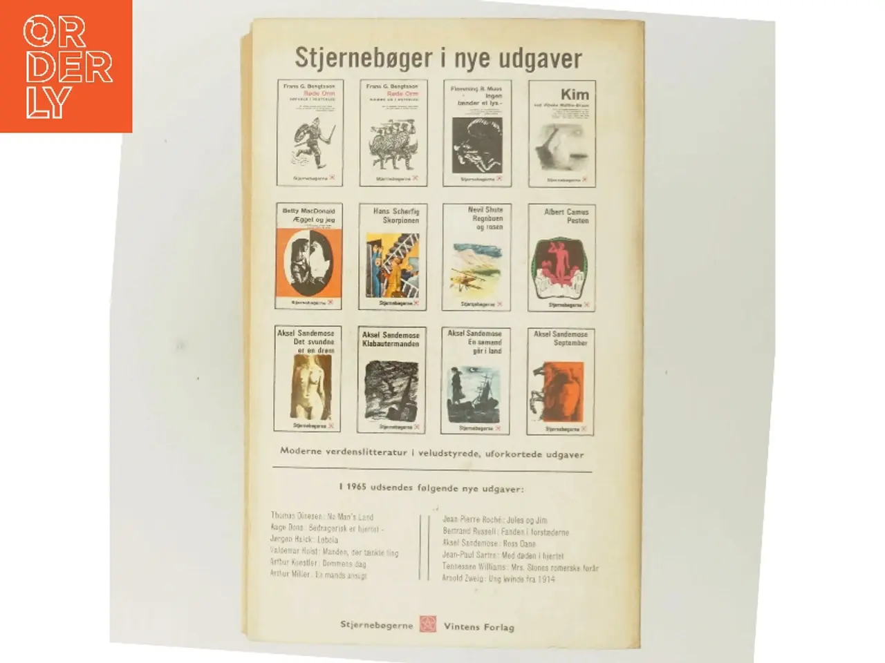Billede 3 - Klabautermanden af Aksel Sandemose (Bog)