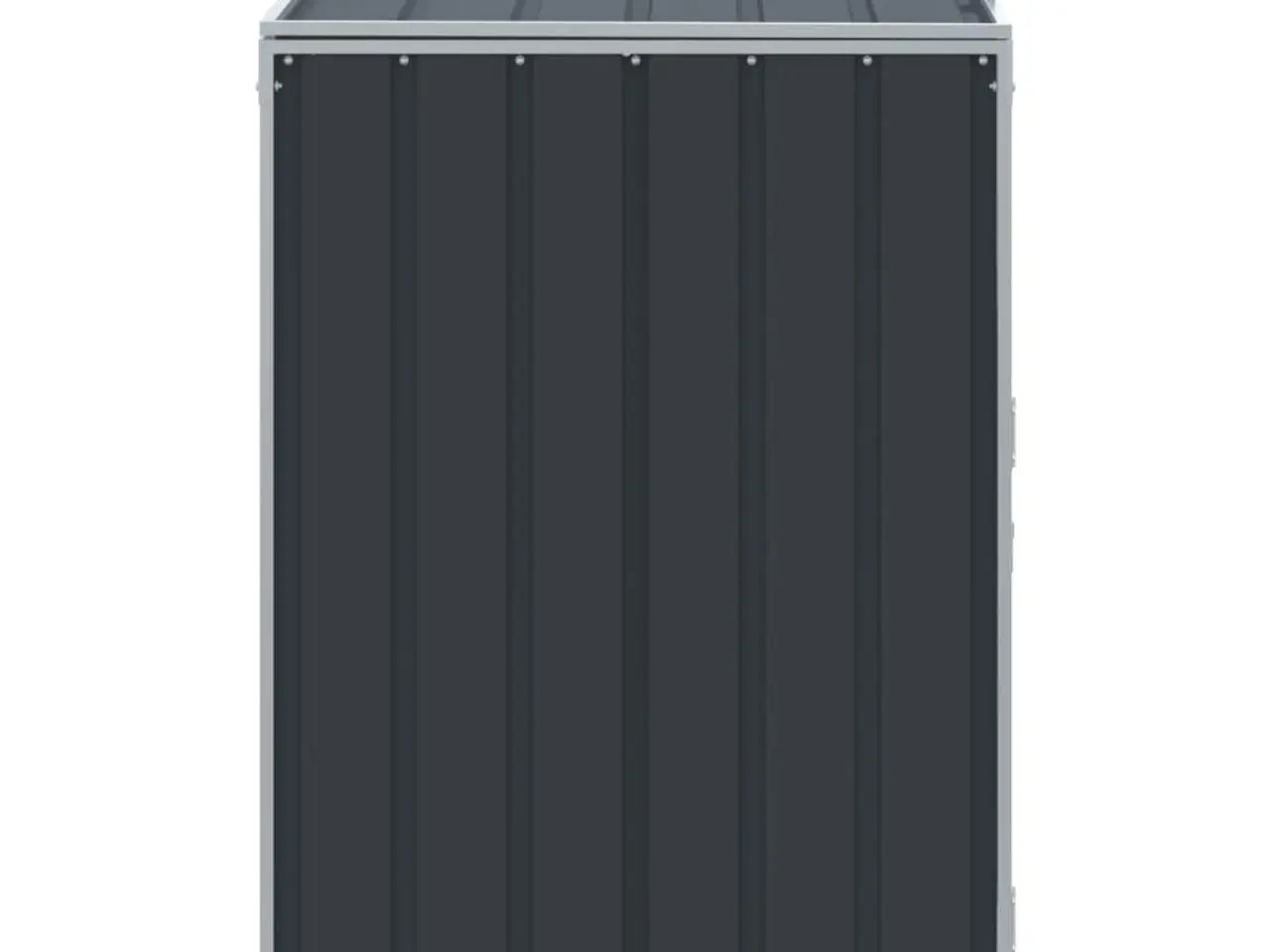 Billede 6 - Skraldespandsskjuler 3 rum 216 x 81 x 115 cm - antracitgrå