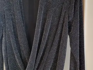Flot sølv kjole,jakke,top,cardigan mm