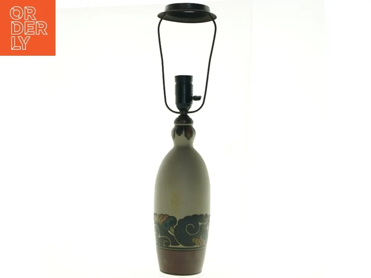 Billede 1 - Keramik bordlampe (str. H. 53 cm)