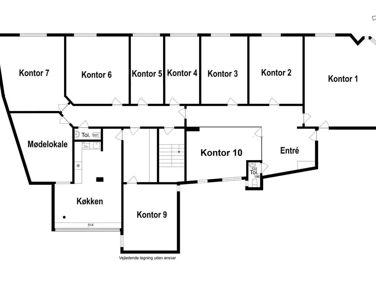 Billede 21 - Kontorhotel i Algade 31, 1. sal