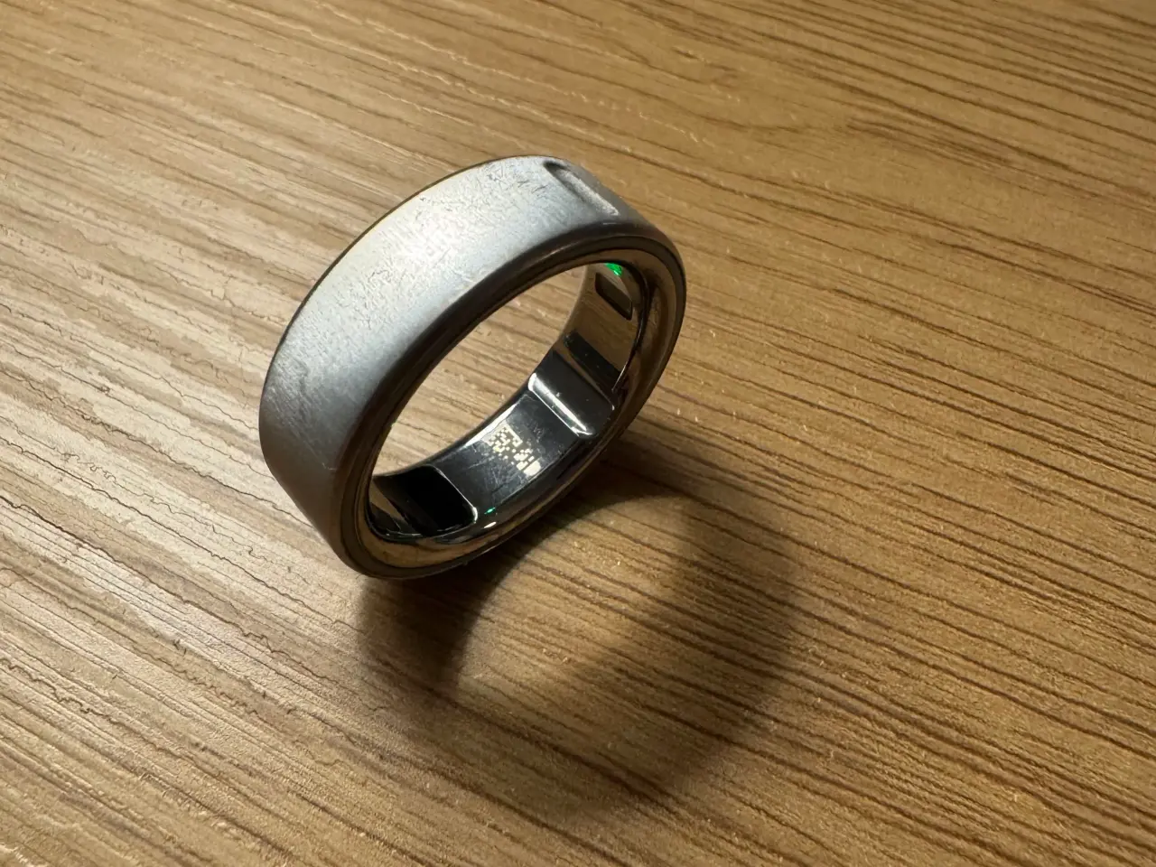 Billede 1 - Oura Ring 4 – størrelse 11 – børstet sølv