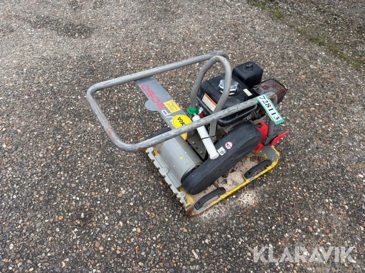 Billede 5 - Pladevibrator Wacker VP2050A 1 styk