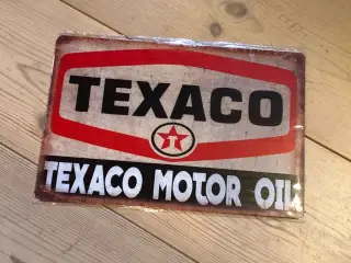 Shell, BP, Texaco Metalskilte