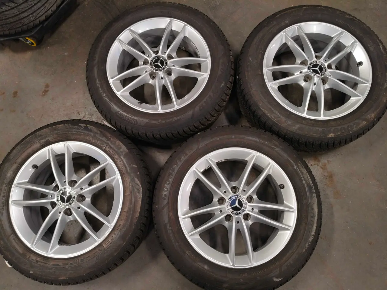 Billede 9 - Orginale Mercedes A-klasse 16 "alufælge