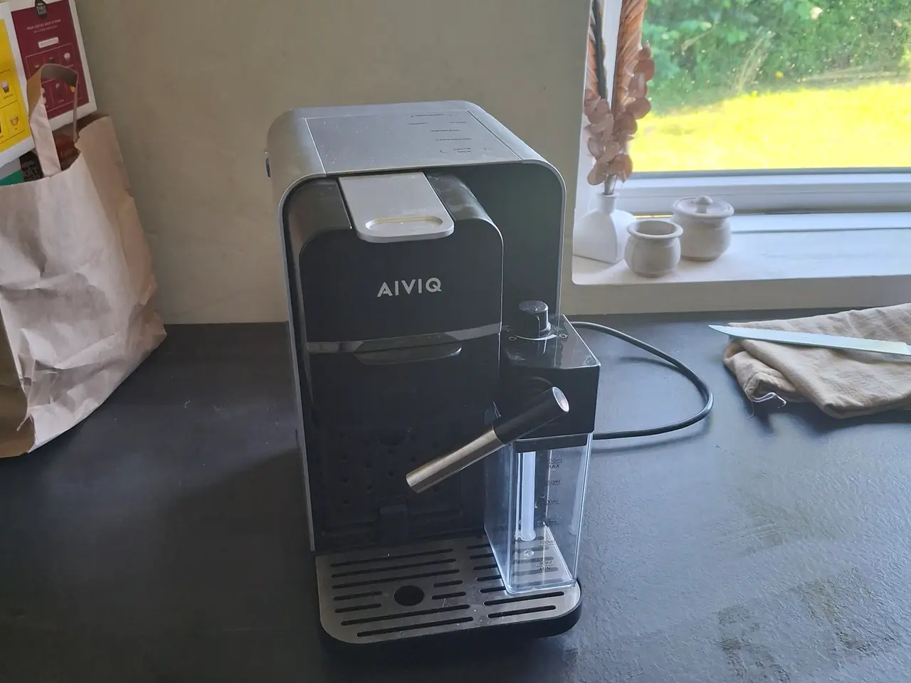 Billede 2 - Kaffemaskine til capsler med mulighed for mælkesku