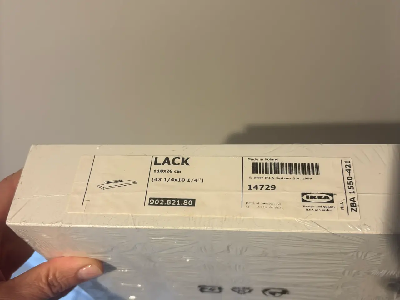 Billede 2 - Lack hylde fra IKEA