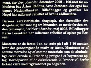 DET KGL MØNTSÆT 2003 med Børsen, Århus + Alm 20kr.