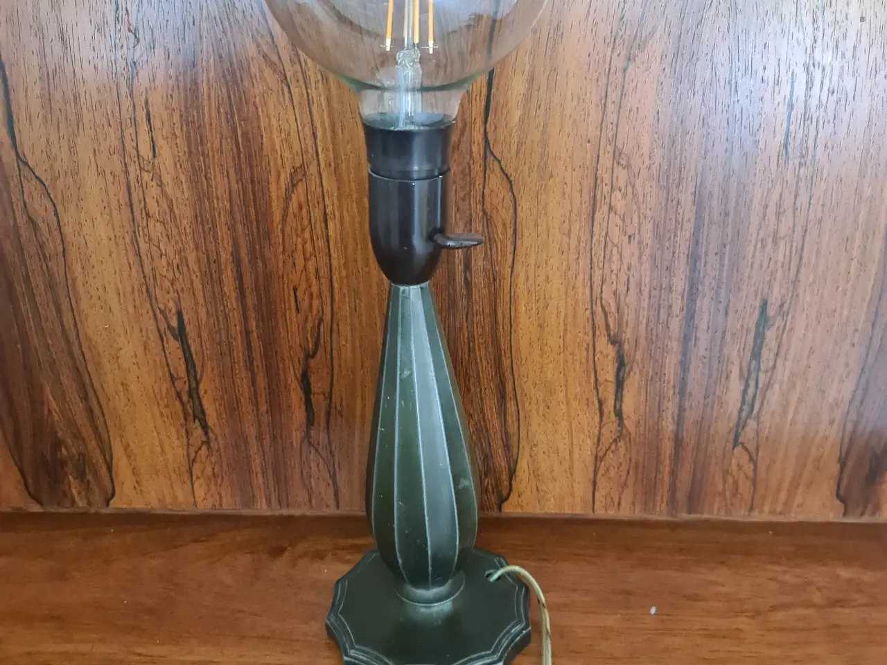 Billede 1 - Smuk klassisk Just Andersen bordlampe (Model 2099)