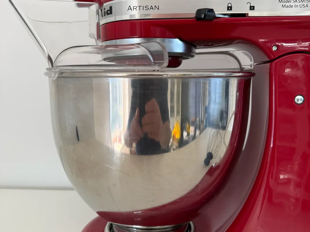 Billede 11 - Flot KitchenAid Artisan røremaskine i rød