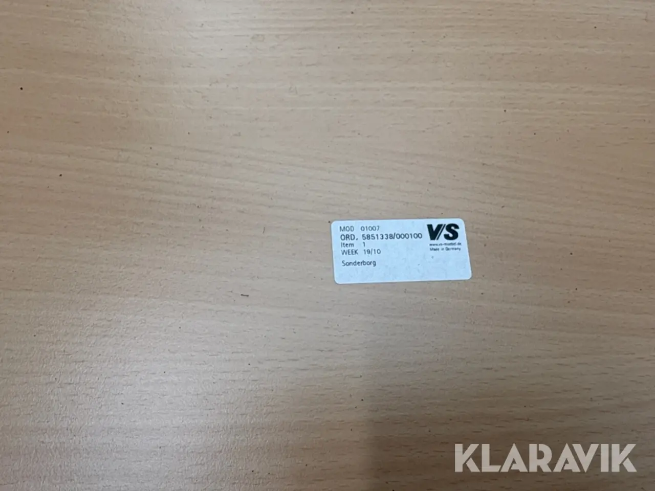 Billede 9 - Undervisningsborde VS 01007 - 10 styk