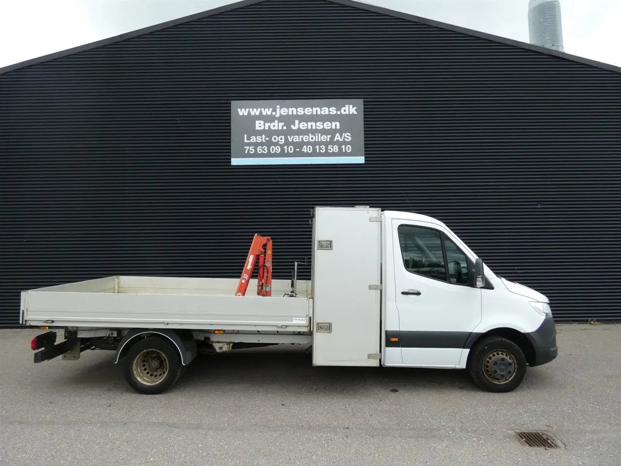 Billede 1 - Mercedes-Benz Sprinter 516 LAD/KRAN 2,1 CDI A3 RWD 163HK Ladv./Chas. Man.