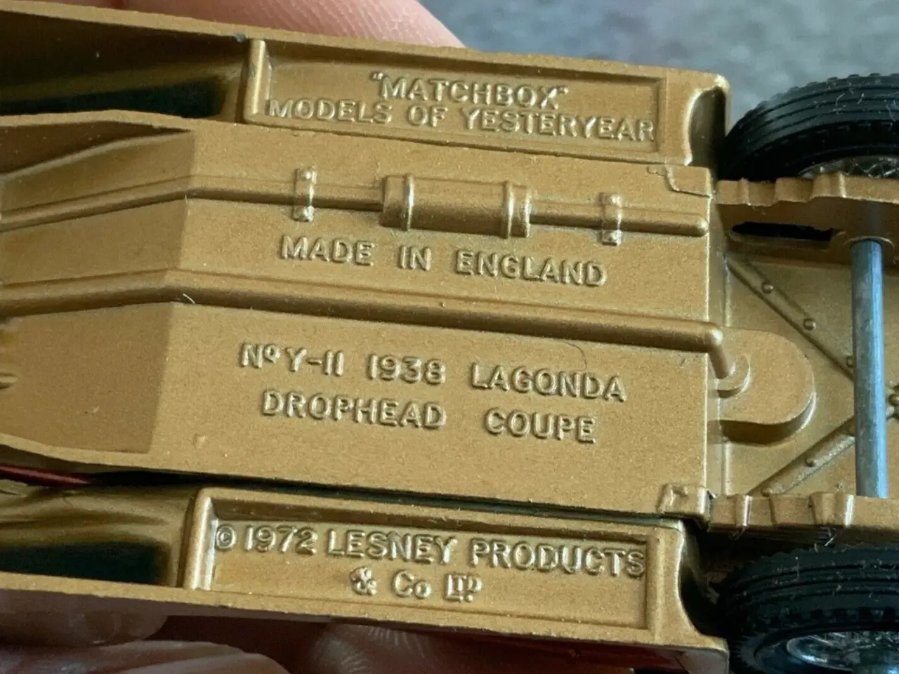 Billede 5 - Matchbox Y-11 Lagonda Drophead Coupe