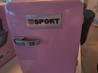 Smart minikøleskab i pink