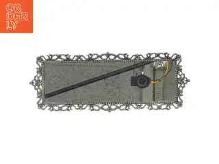 Dekorativt spejl på bakke (str. 45x19 cm)