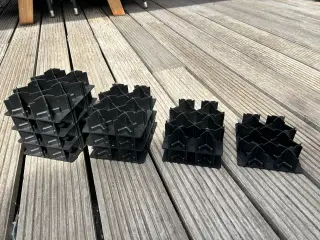 Klodser til støttebensplader