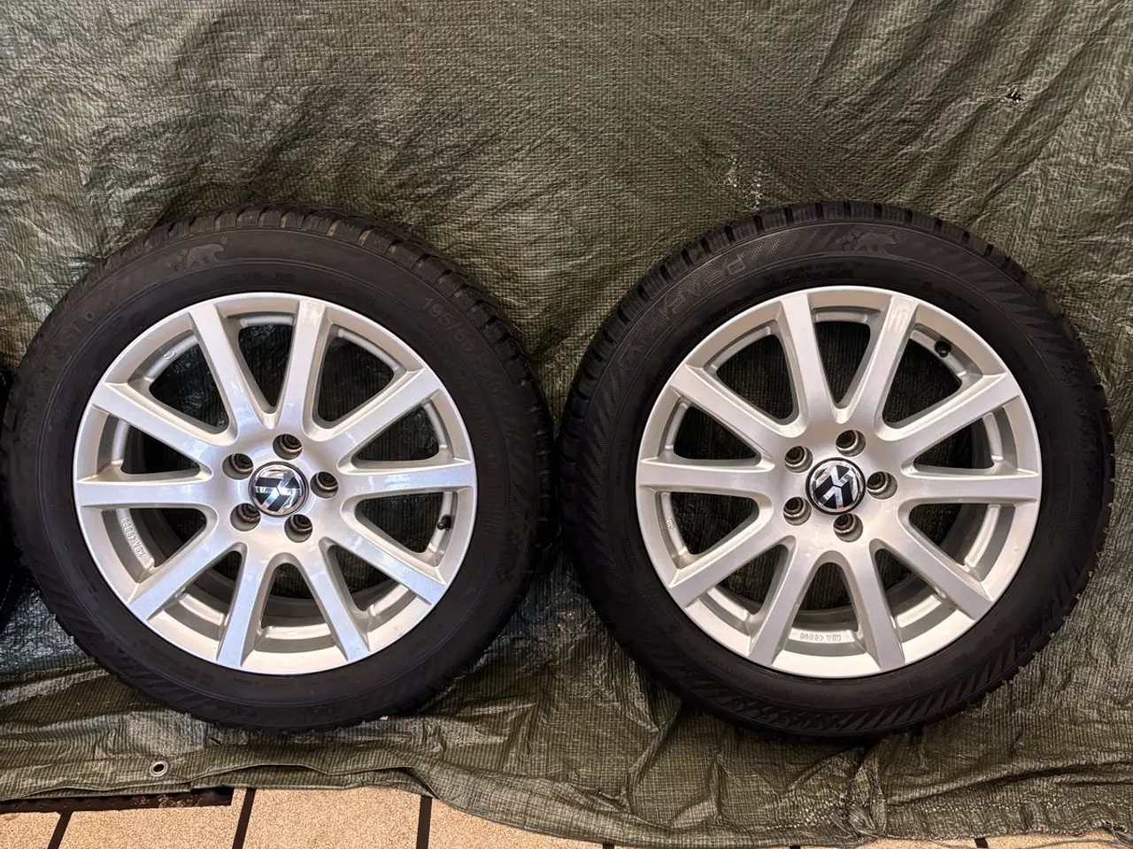 Billede 4 - 🛞 Flotte 16" VW alufælge m. vinterdæk (5x100 - ET
