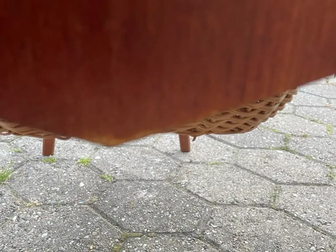 Billede 6 - Teak sybord med skuffe til begge sidder